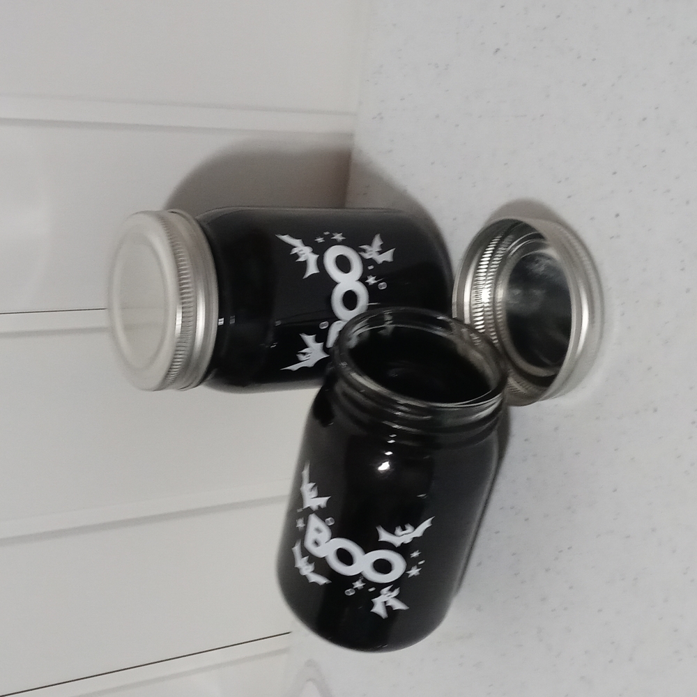 Mason jars halloween edition. 14.7 oz - Picture 2 of 3